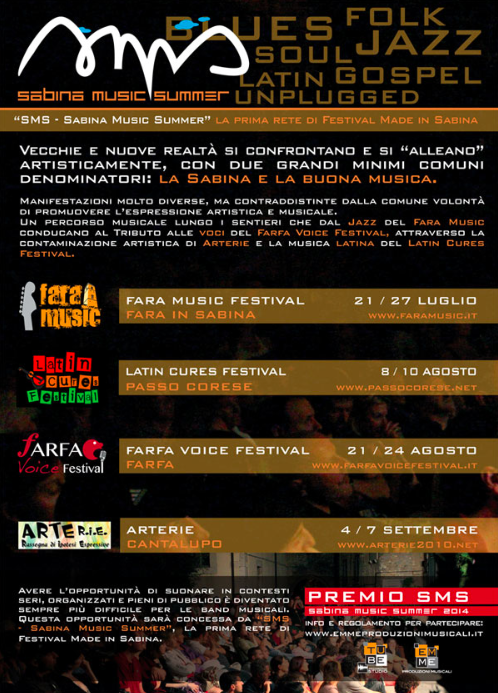 SABINA MUSIC SUMMER 2014